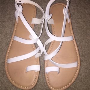 White Sandals